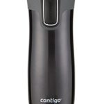 Contigo AUTOSEAL West Loop Vacuum Insulated Stainless Steel Travel Mug with Easy-Clean Lid, 16oz, Black