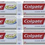Colgate Total Clean Mint Toothpaste-0.75 oz, Travel Trial size – (Pack of 6)