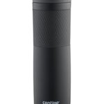 Contigo SnapSeal Byron Vacuum Insulated Stainless Steel Travel Mug, 24oz, Matte Black