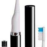 Violife Style Slim Sonic Electric Travel Toothbrush, Black, 2.5 Ounce