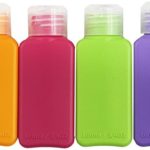 Ikea Travel Size Bottles 8 Pack, 4 colors, for cosmetic products