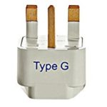 Ceptics UK, Hong Kong Travel Plug Adapter (Type G) – 3 Pack [Grounded & Universal]
