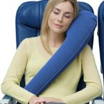 Travelrest – The Ultimate Travel Pillow / Neck Pillow – Ergonomic, Patented & Adjustable for Airplane, Auto, Bus, Train, Office Napping, Camping, Wheelchair (Rolls Up Small)