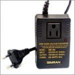 Simran SMF-200 Deluxe 200 Watts Step Down Voltage Converter for International Travel to 220V Countries Ideal for Laptops, Cameras, Phones, iPads etc