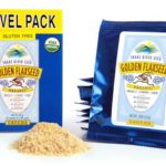 Farm Fresh 100% Natural Golden Flax Seed, Travel Pack, Freshly Ground, Organic, Gluten-Free, Non-GMO, Nutty Flavor