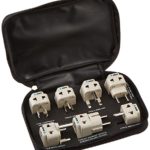 OREI 7 Travel Adapter Plug Set  Safe Grounded For Europe, Germany, Italy, S. Africa, China, Australia, UK, India and More