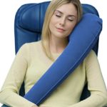 Travelrest – Ultimate Travel Pillow / Neck Pillow – Ergonomic, Patented & Adjustable for Airplanes, Cars, Buses, Trains, Office Napping, Camping, Wheelchairs (Rolls Up Small)