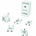 Travel Smart by Conair Converter and Worldwide Adapter Set; US Europe UK Italy Spain China