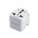TraveLite Ultra Compact All-in-One International Travel Adapter for Europe; Middle East & Africa; Asia Pacific; South America; & South Pacific By Lenmar