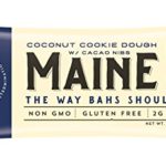 Gutsey Maine Travel Bar, Coconut Cookie Dough, Gluten Free, Vegan, Pea Protein (12 bars)