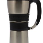 Contigo Extreme Stainless Steel Travel Mug with Handle (Vacuum Insulated)  16 ounce  Silver