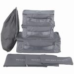 Hopsooken Travel Organizer Luggage Compression Pouches