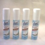 Lysol Disinfectant Spray To Go Travel Size 4 Pack