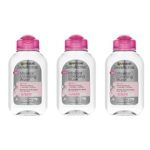 Garnier SkinActive Micellar Cleansing Water All-in-1 Cleanser & Makeup Remover, Travel Size, 3.4 fl. oz., 3 Count