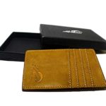 Lethnic RFID Front Pocket Wallet – Business card holder – Minimalist, Ultra Slim, Thinnest Wallet – Best gift for Men, Women and Teen – Safe Wallet For Travel – Genuine Leather