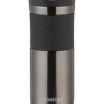 Contigo SnapSeal Byron Vacuum Insulated Stainless Steel Travel Mug, 20oz, Gunmetal