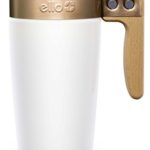 Ello Fulton BPA-Free Ceramic Travel Mug with Lid, White, 16 oz.