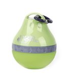 Pet Bottle, PYRUS Portable Silicone Folding Pets Bowl Travel Pet Canteen Outdoor Collapsing Water Feeding Bottles Kettle with Carabiner Clip for Dogs Cats 200 ML (Green)