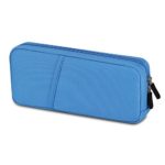 AUSTOR Mini Hard Travel Carrying Case Nylon Pouch with 10 Game Slots for Nintendo Switch, Blue