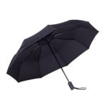 Rain-Mate Compact Travel Umbrella – Windproof, Reinforced Canopy, Ergonomic Handle, Auto Open/Close Multiple Colors