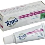 Tom’s of Maine Antiplaque Tartar Control plus Whitening Toothpaste, Peppermint, Trial Size 1 Ounce