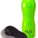 H2O4K9, Dog Water Bottle and Travel  Bowl, 25-Ounce, Treefrog Green