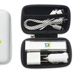 Cell Phone Power Bank Travel Charging Gift Set (White)