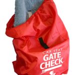 JL Childress Gate Check Bag for Car Seats, Red