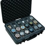 Case Club Waterproof 18 Watch Travel Case