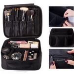 ROWNYEON Portable Travel makeup bag / Makeup Case / Mini Makeup Train Case9.8”