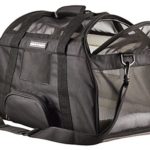 Airline Cat Carrier Under Seat Travel Bag by Caldwell’s Pet Supply Co. with 2 Bolster Beds for Cats & Small Dogs – 18”L x 10”W x 13”H