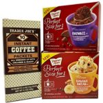 Duncan Hines Perfect Size for 1 Brownie Cake Mix, and Banana Bread Mix, Trader Joes Instant Coffee Packets – Care Package, College Student, Travel Gift