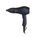 MHD Professional Travel Size 1000 Watts Tourmaline Ceramic Mini Hair Dryer Black Color