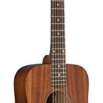 Oscar Schmidt Mini Travel Guitar, Mahogany Top OGM8M
