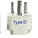 Ceptics India Travel Plug Adapter (Type D) – 3 Pack [Grounded & Universal]