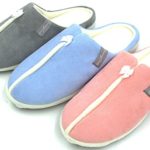 Women’s Terry Cozy House Washable Lovely Clog Slippers with Travel Bag for Home Hotel Bedroom