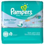 Pampers Baby Wipes Baby Fresh 3X, 192 Count