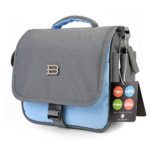 BAGSMART Digital SLR/DSLR Compact Camera Shoulder Bag, Travel SLR Gadget Bag, Light Blue