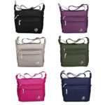 Fabuxry Shoulder Bag for Women Casual Messenger Bags Nylon Handbags Purses Cross Body Bags