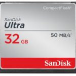 SanDisk Ultra 32GB CompactFlash Memory Card Speed Up To 50MB/s, Frustration-Free Packaging- SDCFHS-032G-AFFP