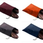 FashionBoutique waterproof Nylon shoe bags- Set of 4 travel friends