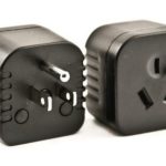 VCT Electronics VP28 Travel Adapter Converts Australia, New Zealand, China Plugs to USA Outlet Plug