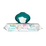 Pampers Sensitive Wipes Travel Pack 56 Count,  (Pack of 8)