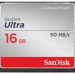 SanDisk Ultra 16GB Compact Flash Memory Card Speed Up To 50MB/s, Frustration-Free Packaging- SDCFHS-016G-AFFP (Label May Change)