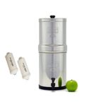 Travel Berkey Water Filter with 2 Black Berkey Filters and 2 PF2 Fluoride Filters