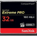 SanDisk Extreme PRO 32GB CompactFlash Memory Card UDMA 7 Speed Up To 160MB/s- SDCFXPS-032G-X46