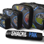 Shacke Pak – 4 Set Packing Cubes – Travel Organizers with Laundry Bag