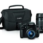 Canon EOS Rebel T5 Digital SLR Camera with EF-S 18-55mm IS II + EF 75-300mm f/4-5.6 III Bundle