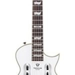 Traveler Guitar LTD EC-1 WHT Electric Travel Guitar with Gig Bag, White