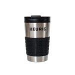 Keurig 120302 12 oz Stainless Steel Travel Mug, Silver